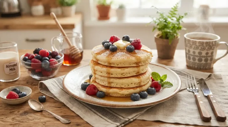 Almond Milk Pancakes